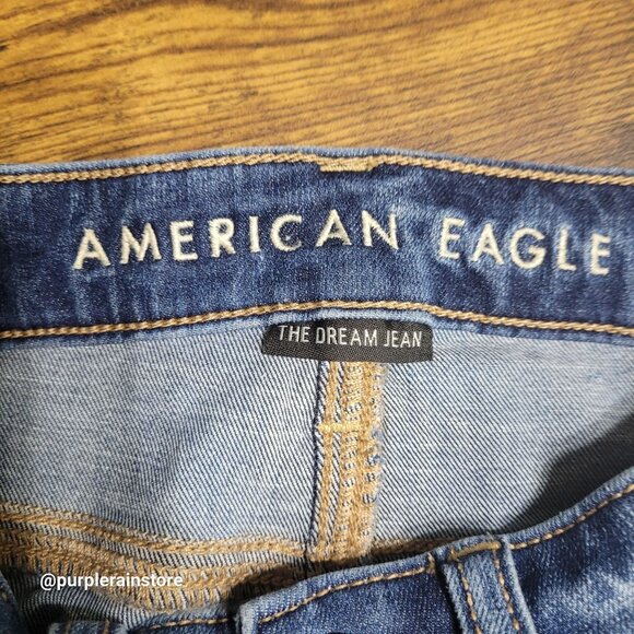 American Eagle Jeans 00 Dream Jegging Tummy Control Super Hi Rise Stretch Denim - Picture 4 of 14